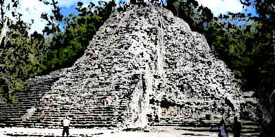 Coba-Nohoch-Mul Ruins