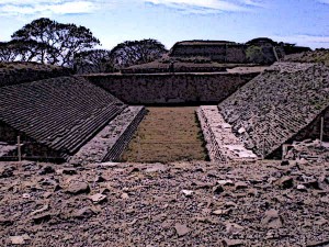 Mayan ballgame was played between two teams, and is considered one of the oldest team sports in the world Mayan-Ball-Game