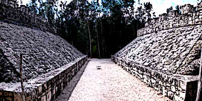 Mayan Ball Games Coba Ballcourt