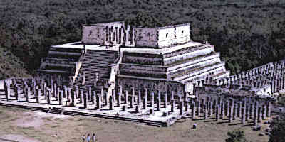 Mayan Ruins Temple of the Warriors 