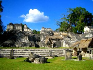 The North Acropolis viewed from the Great Plaza